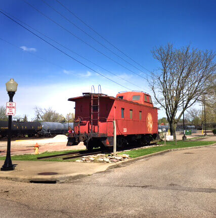 Caboose - Zanesville Ohio Train