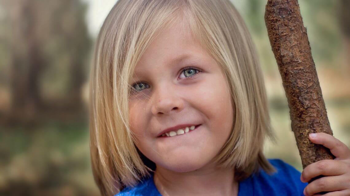 Young Girl Smiling