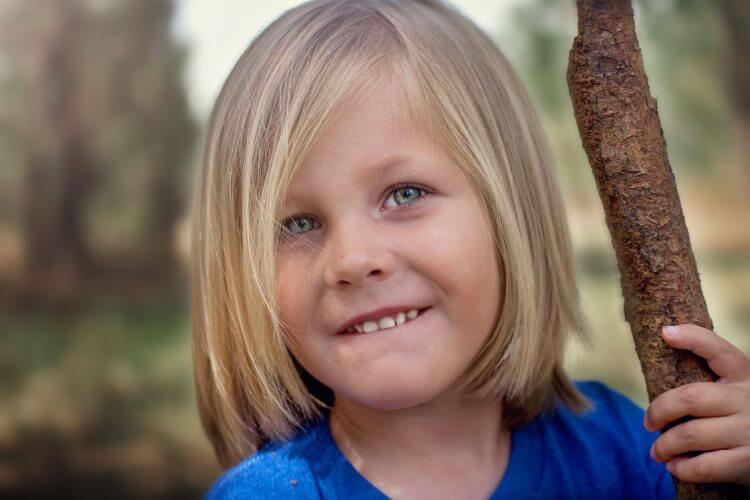 Young Girl Smiling